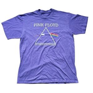Pink Floyd 2022 T-shirt The Dark Side Of The Moon Purple Cotton/Blend T-shirt